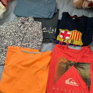 Teen boy clothes lot size S M L